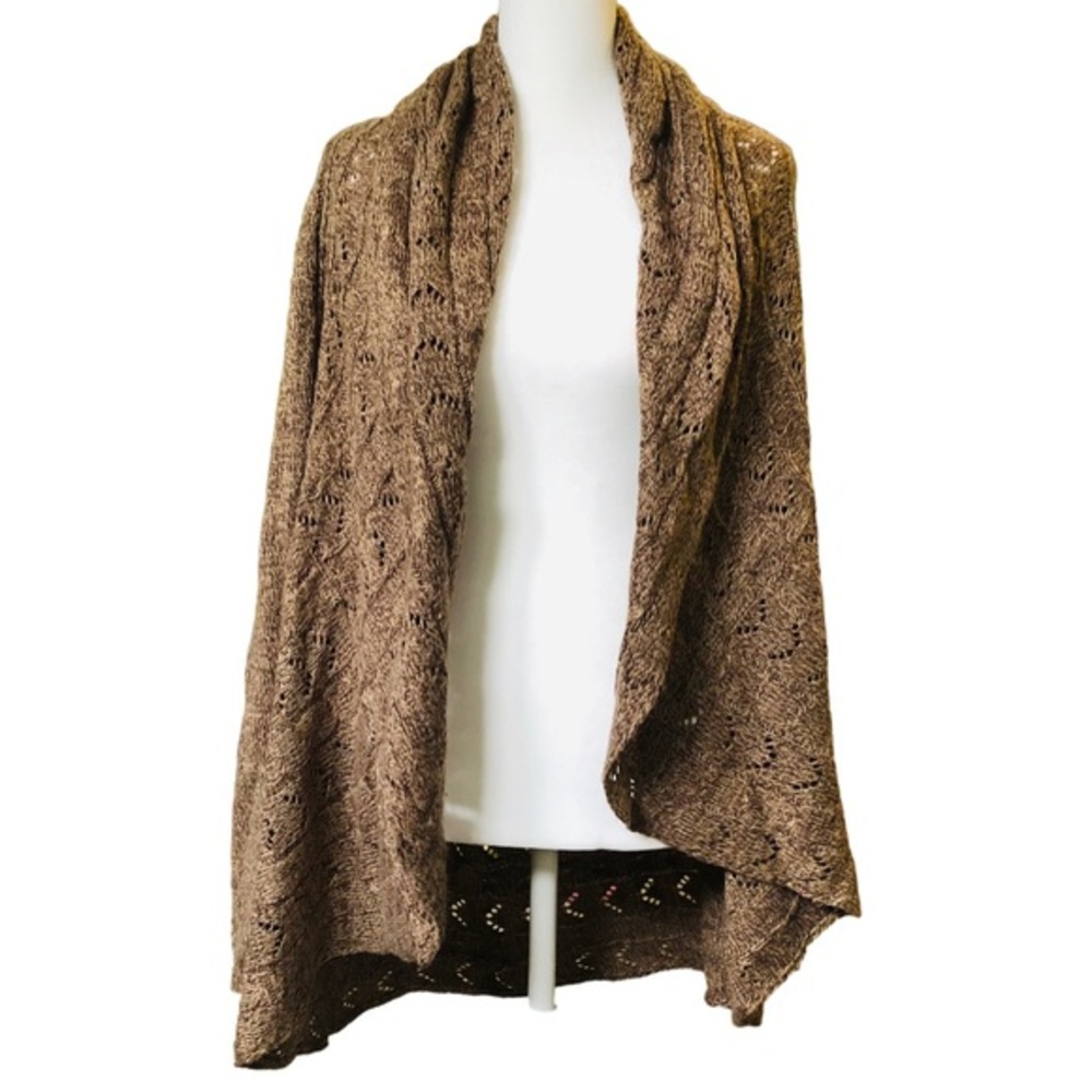 Karen Scott Cardigan Size S Brown